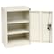 Global Industrial Assembled Wall Storage Cabinet, 18W x 12D x 26H, White 269875WH - alternate 1